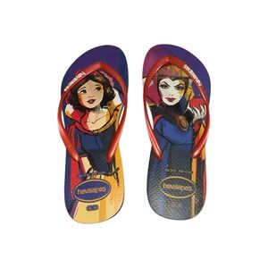 Havaianas Disney Snow White Red Flip Flops Adult 9/10 EUR 39-40